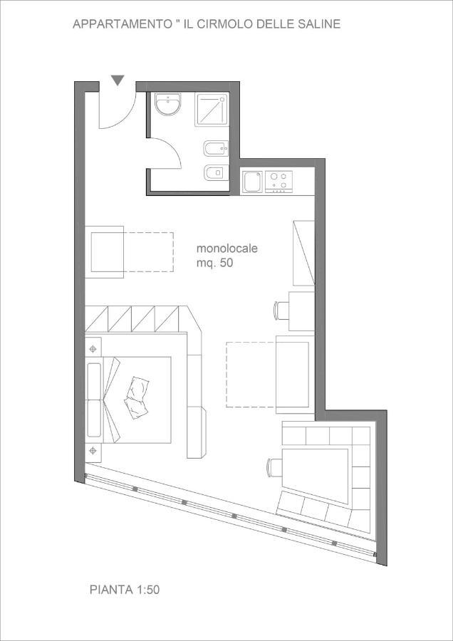 Il Cirmolo Delle Saline Apartment Falcade Luaran gambar